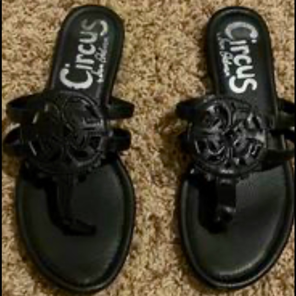 Black Sam Edelman Circus sandals